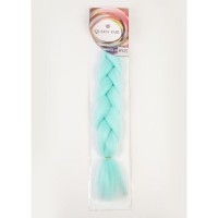 ZUMBA Канекалон однотонный, гофрированный, 60 см, 100 гр, цвет нежно-голубой(#AY25)