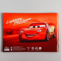 Альбом для рисования А4, 40 листов 100 г/м², на скрепке, «Тачки»