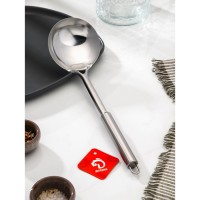 Половник Доляна «Металлик», 150 мл, h=31 см, цвет серебряный