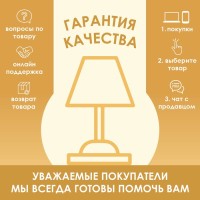 Лампа настольная 16713/1 E27 40Вт хром 28х28х50 см RISALUX