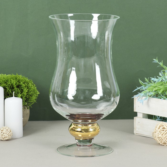 Ваза "Кантри голд" Амфора ваза большая 39х22,5 см 4,9 л