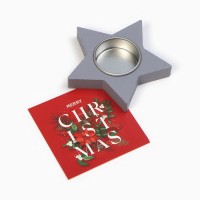 Новогодний подарочный набор "Christmas" плед и аксессуары