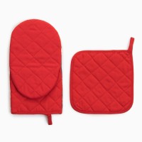 Набор кухонный Этель Сookies варежка 15х28см, прихватка 19х19см,100%хл