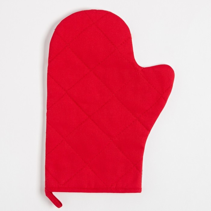 Набор Кухонный «Любовь - это ты», варежка-прихватка 20х28см, прихватка 19х19см, 100% хл