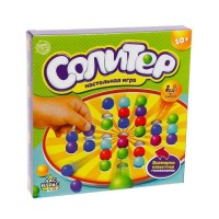 Настольная игра на логику «Солитер», от 1 игрока, 10+