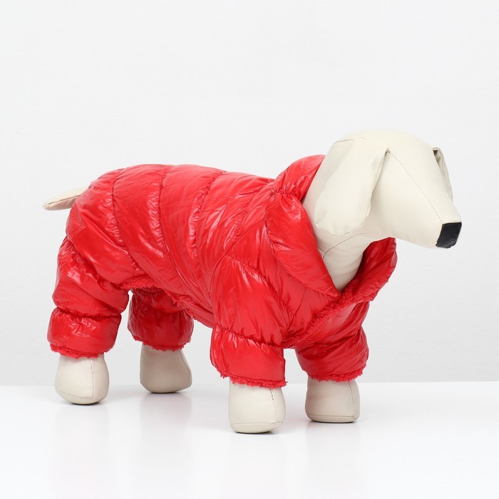 Комбинезон «Блеск», размер 2XL (ДС 44 см, ОГ 59, ОШ 40 см), красный