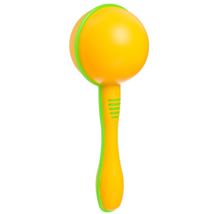 Погремушка Крошка Я «Перкуссионный маракас», шейкер, 15 см, от 3 мес., МИКС