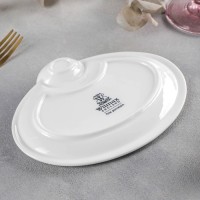 Блюдо Teona, с соусником, d=20 см