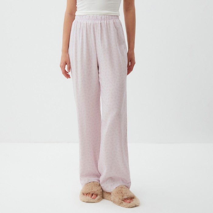 Брюки домашние женские KAFTAN, размер 40-42, сиреневые