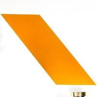 Наклейка пластик зеркальная "Неправильный ромб" МИКС 45х12 см