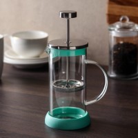 Френч-пресс «Келли», 800 мл, цвет зелёный