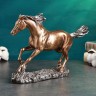 Фигура "Конь бегущий" бронза, 32х22см