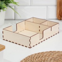 Органайзер кухонный деревянный, 22×16×4.5 см