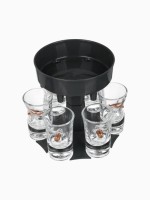 Набор непробиваемых стопок с наливатором «Русская рулетка», 6 шт., 40 мл