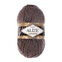 Пряжа "Lanagold" 51% акрил, 49% шерсть 240м/100гр (240 св. коричн. мел)