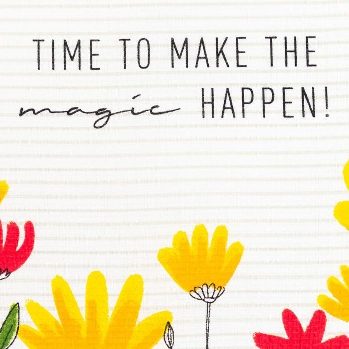 Полотенце кухонное Доляна Enjoy today 35х60 см, 100% хл, 160г/м2 Полотенце кухонное Доляна Enjoy today 35х60 см, 100% хл, 160г/м2