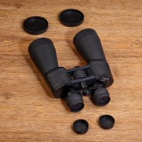 Бинокль «Турист» Мастер К, 10-30×60, регулируемый зум, с чехлом, чёрный, линзы рубин
