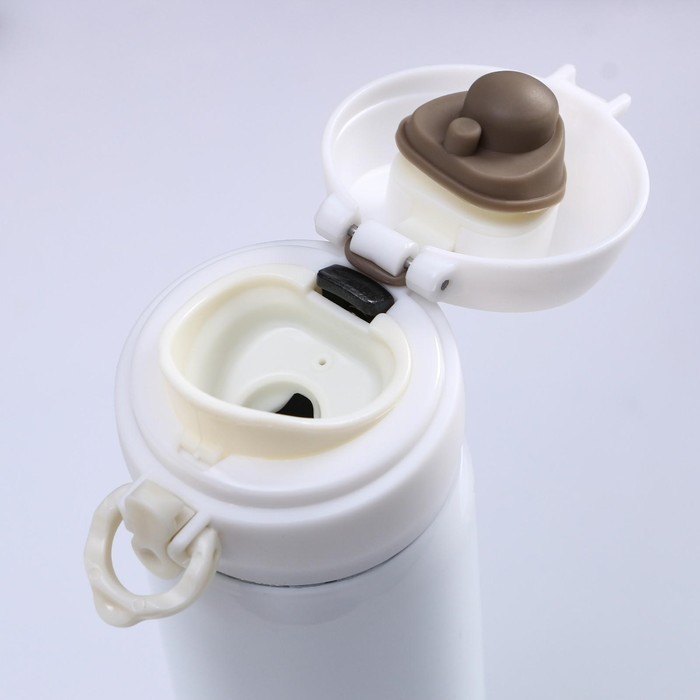 Термос для чая и кофе «Мастер К», 500 мл, сохраняет тепло 8 ч, нержавеющая сталь, бирюзовый