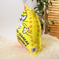 Игрушка-антистресс «Ты моя сладкая булочка», кот, 20х30 см