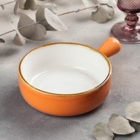 Кокотница Magistro «Церера», 500 мл, d=15 см, цвет коричневый