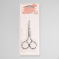 Ножницы маникюрные«Premium», прямые, 9 см, на блистере, цвет серебристый