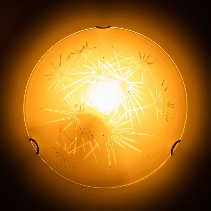 Светильник настенно-потолочный "Искры" 1x60Вт E27 д.25см.