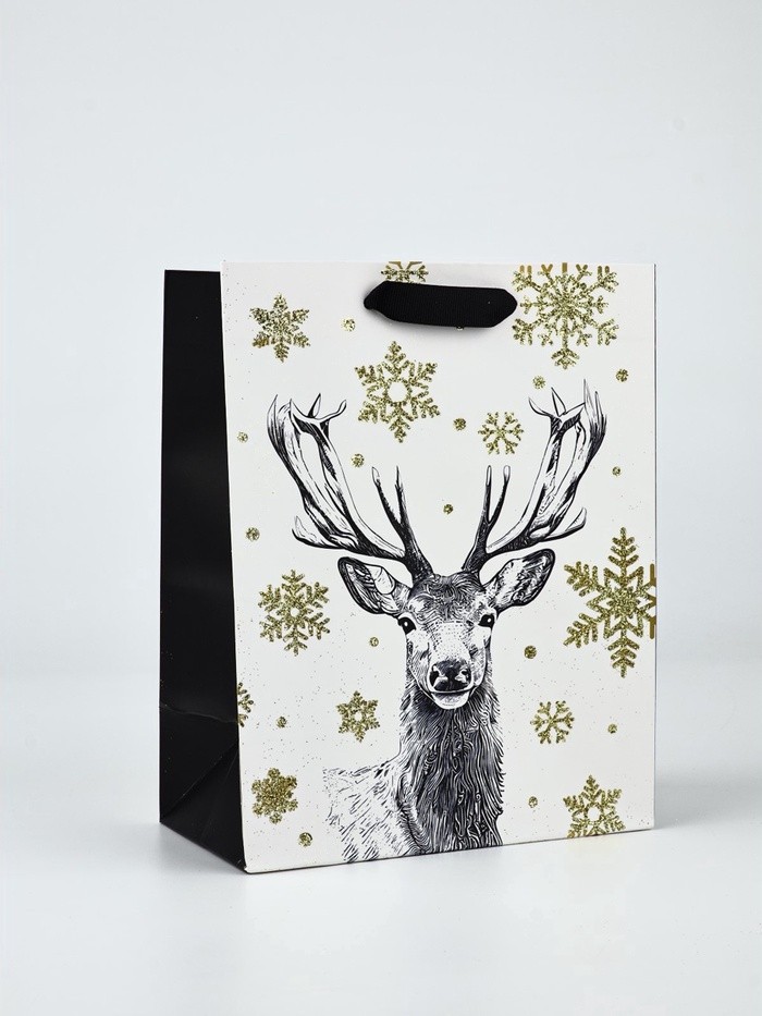 Набор пакетов «Новый год», 3 шт,  18 × 23 × 9 см