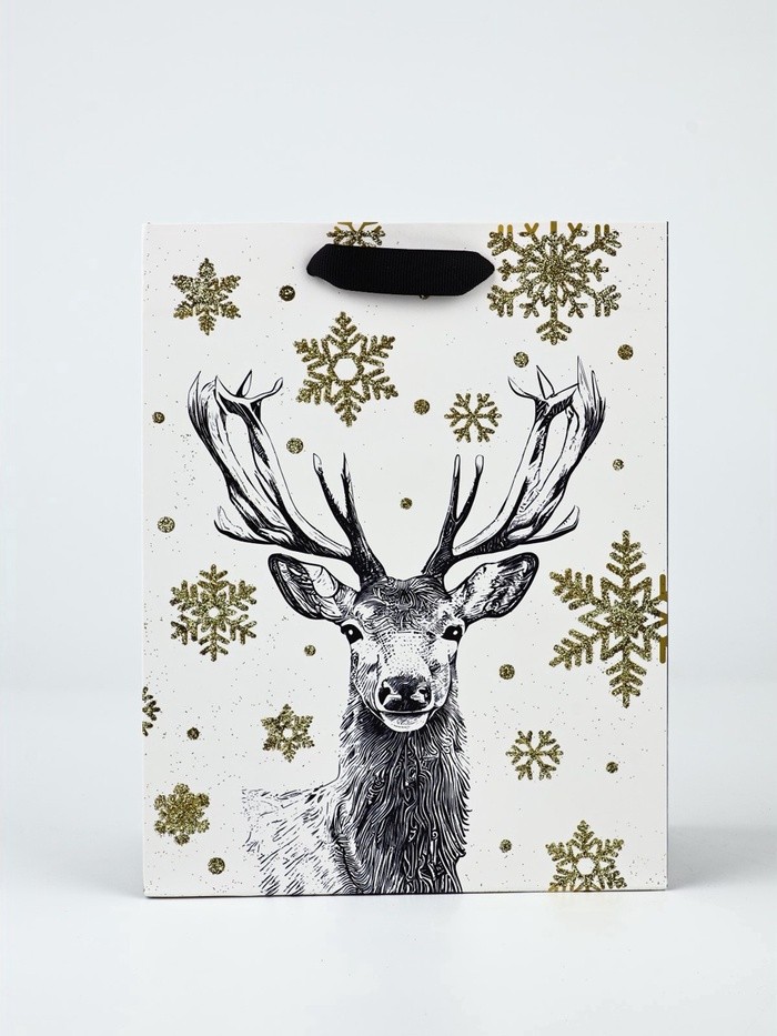 Набор пакетов «Новый год», 3 шт,  18 × 23 × 9 см