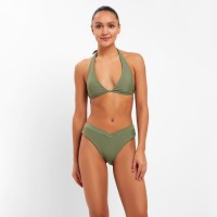 Купальник женский раздельный MINAKU цвет зелёный, размер 50