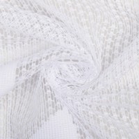 Тюль кухонная со шторной лентой, 210х155 см, 100% полиэстер