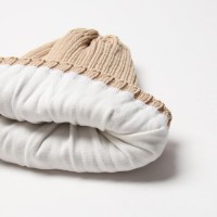 Комплект детский (шапка, снуд) MINAKU, размер 54-56, бежевый