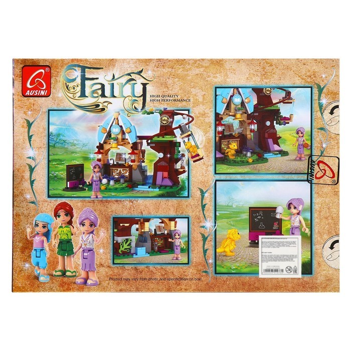 Конструктор «Замок феи на дереве», 266 деталей