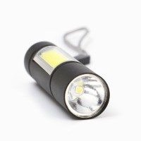 Фонарь ручной аккумуляторный, 3 Вт, 600 мАч, XPE, 3 режима, USB