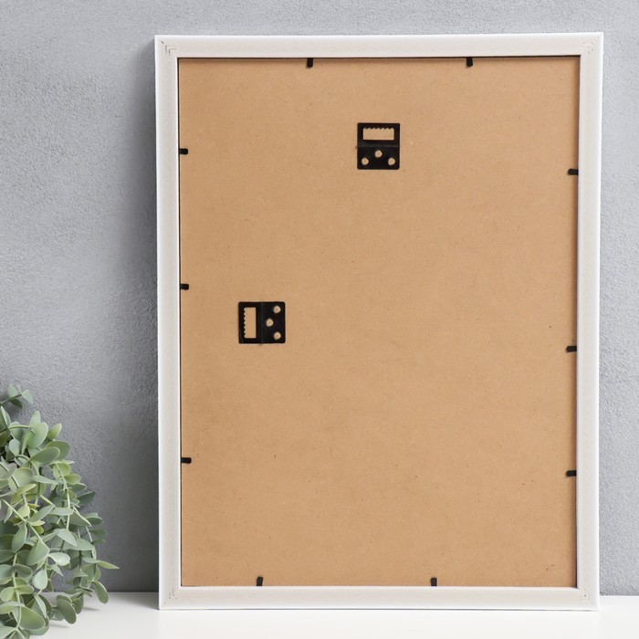 Фоторамка пластик "Gloria" 30х40 см, белый