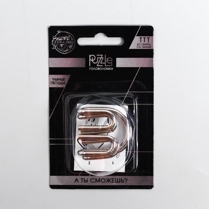 Головоломка Игры разума «Умные гвозди» № 6