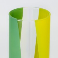 Ваза для цветов стекло «Колеро» для цветов, прямая, 27 см, 1,1 л.