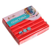 Пластика - полимерная глина 56г классический Алый