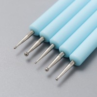 Инструменты для моделирования и придания формы набор 5 шт 15 см пластик, резина, металл