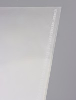 Пакет конус для цветов, «Переход», 30+9.5×45 см, белый