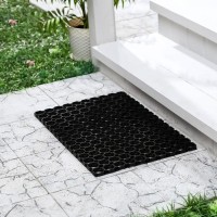 Коврик ячеистый грязесборный 50×100×1,6 см, цвет чёрный