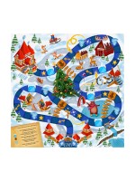 Настольная игра-бродилка «Новогодний переполох», 5+
