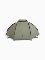 Палатка пляжная maclay, 240×120×120 см, трекинговая, однослойная, зелёная