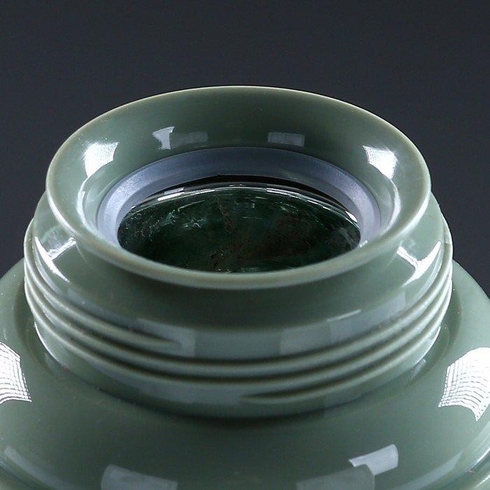 Термос 1.7 л, со стеклянной колбой, сохраняет тепло 14 ч, 14 х 34 см, микс