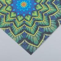 Бумага для скрапбукинга "Цветочная мандала" плотность 180 гр 30,5х32 см