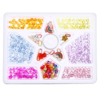 Набор для творчества «Создай украшение», бусины, 5 видов шармов, 6+