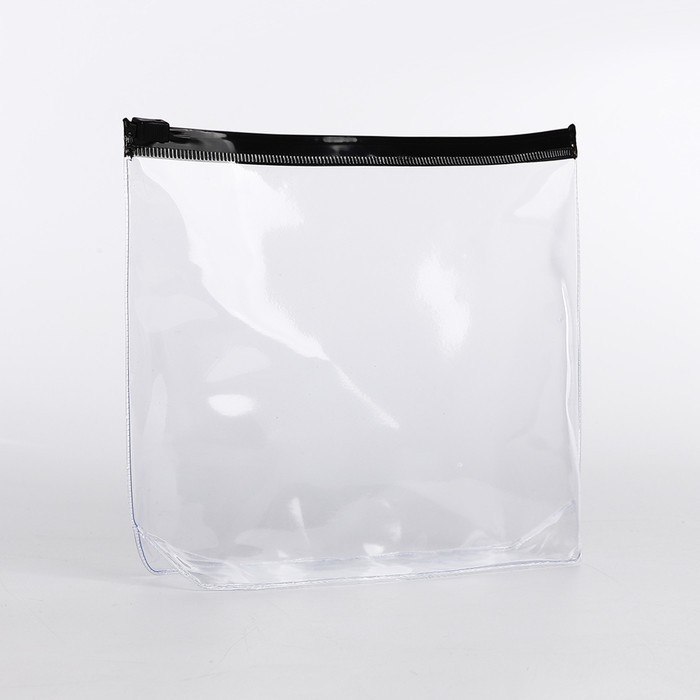 Косметичка для бассейна с застёжкая зип-лок, чёрная