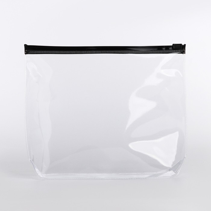 Косметичка для бассейна с застёжкая зип-лок, чёрная