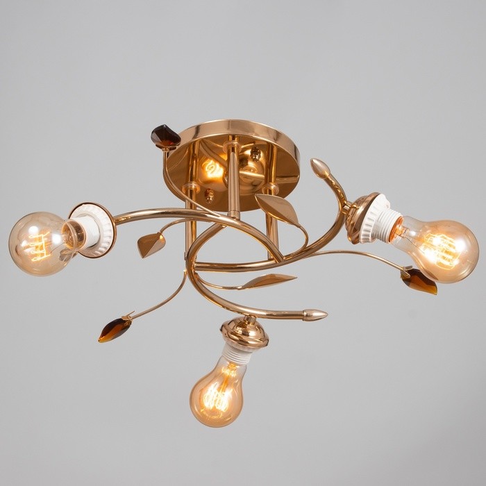 Люстра "Адель" бп 3х40Вт Е27 Золото МОДЕЛЬ: 2612361 Люстра "Адель" бп 3х40Вт Е27 Золото МОДЕЛЬ: 2612361