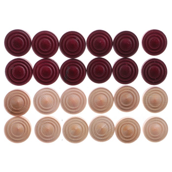 Шашки "Казачьи", дерево, d=2.8 см