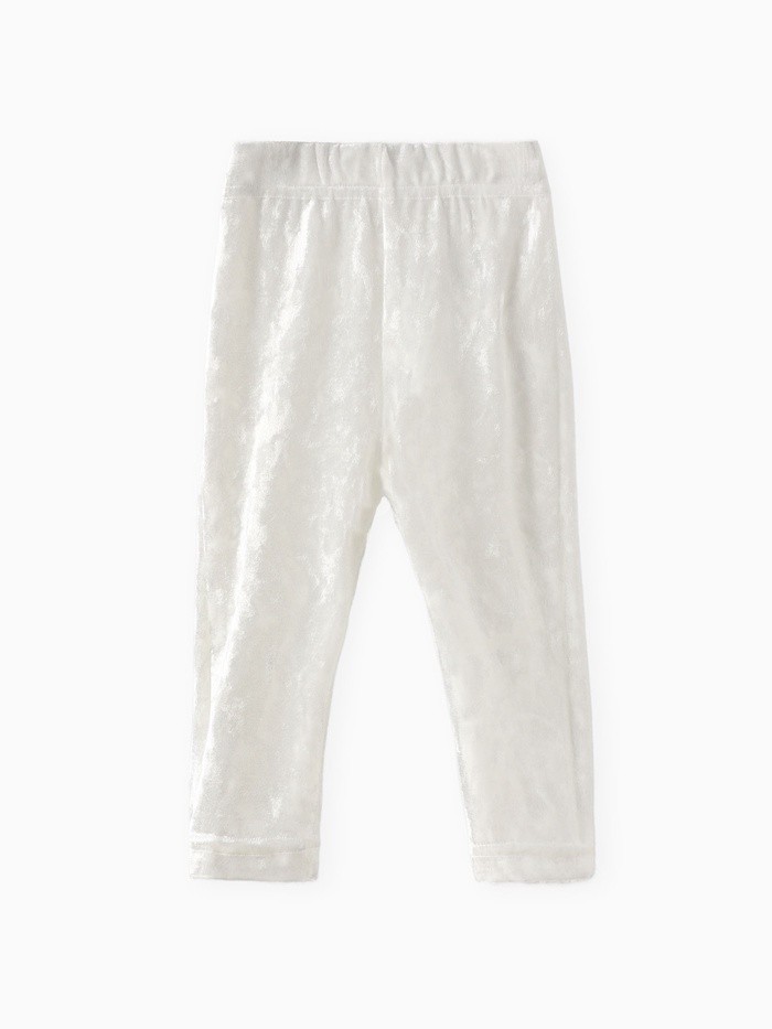 Лосины Крошка Я «Бархат», рост 92-98 см, белые